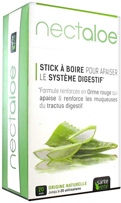 Santé Verte Nectaloe Stick à Boire Système Digestif 20 sticks