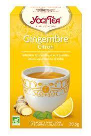 Yogi Tea Gingembre Citron 17 Sachets Infusion